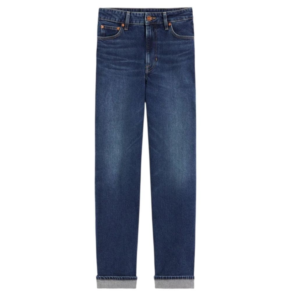 1458 NWT Boden Mid Rise Straight Leg Jeans-Dark Vintage Sz 32R